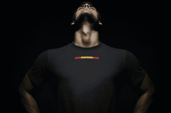 Camiseta con banda de España